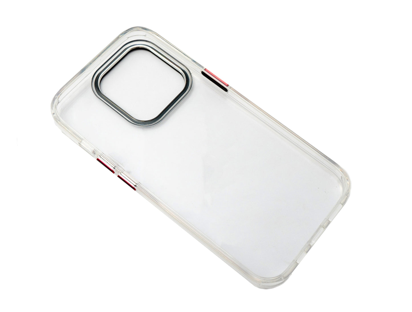 SYSTEM-S protective case shockproof made of TPU in white transparent case for iPhone 14 Pro
