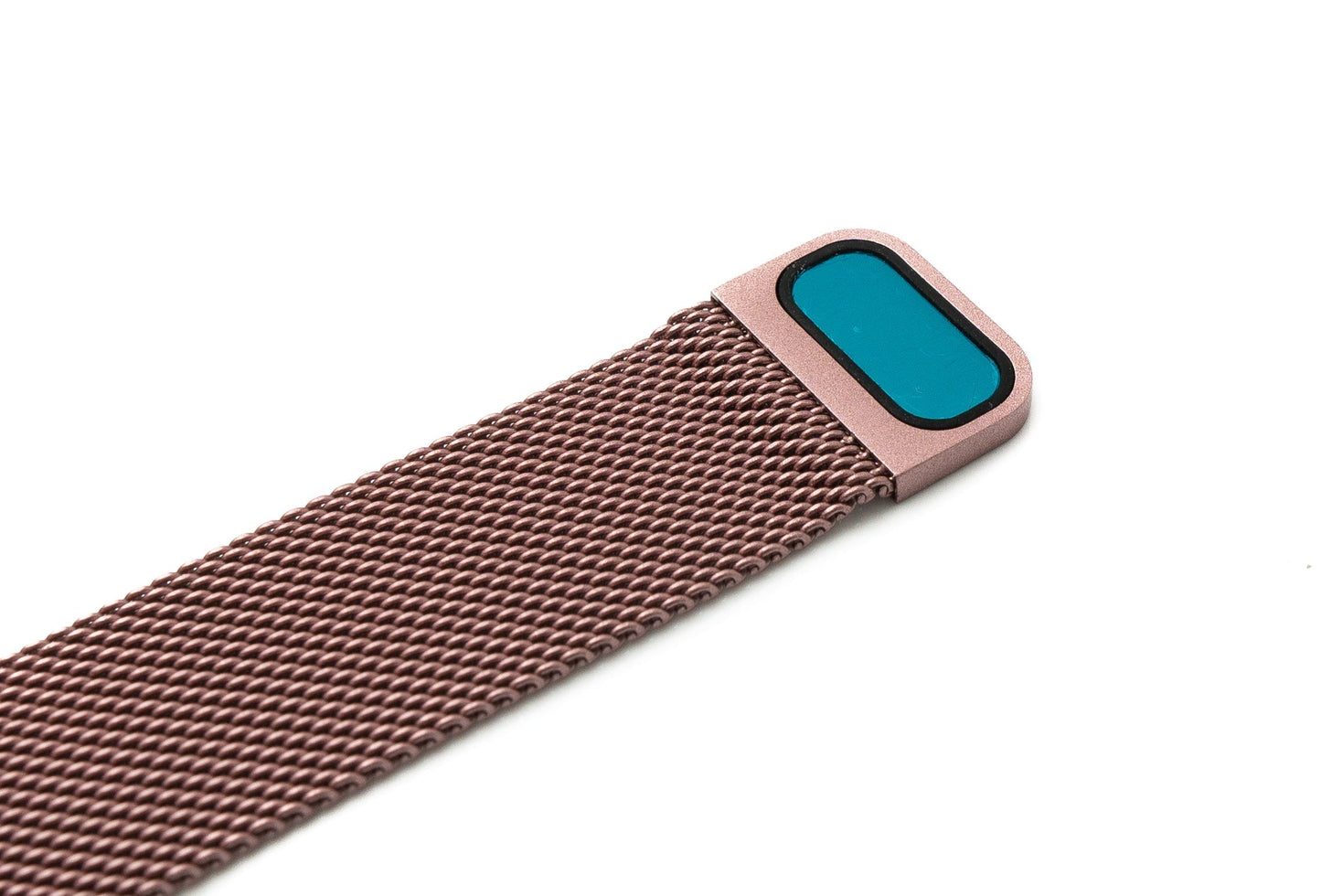 SYSTEM-S Armband 20 mm Milanaise aus Metall für Huawei Watch Smartwatch in Rosa