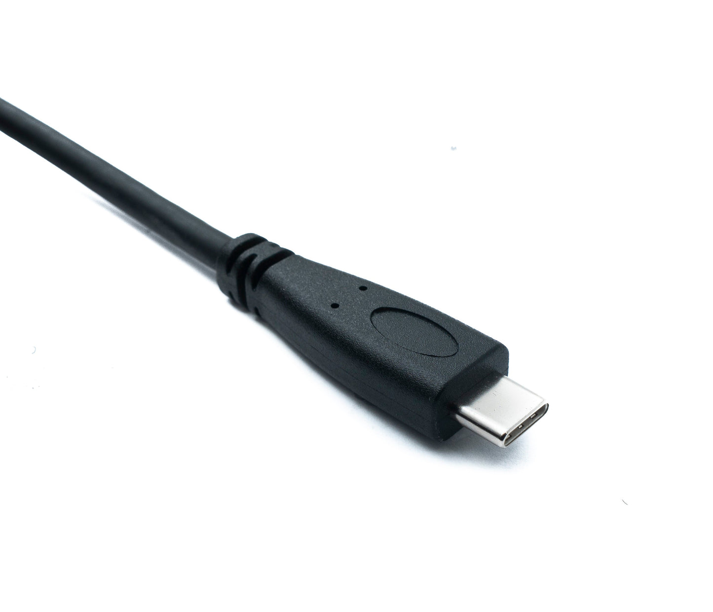 SYSTEM-S USB 3.1 Gen 2 Cable 2 m Type C Male to Male Panel Mount Angled Up Down Angled 10 Gbit/s 100W