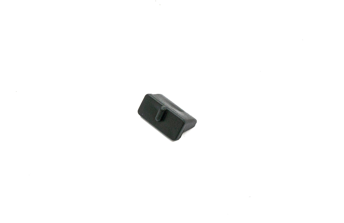SYSTEM-S 10x USB Typ A Port Abdeckung Silikon Anti Staub Schutz 7 x 2 mm Stecker in Schwarz