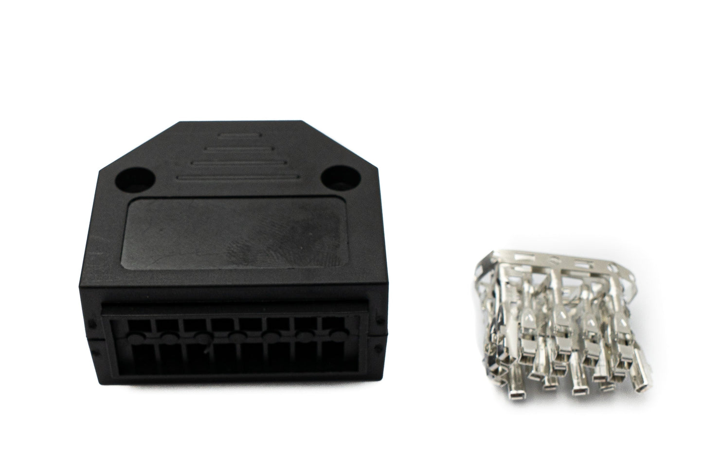 SYSTEM-S OBD Adapter OBD 2 16 pin Buchse Anschluss Kabel in Schwarz für Auto Diagnose