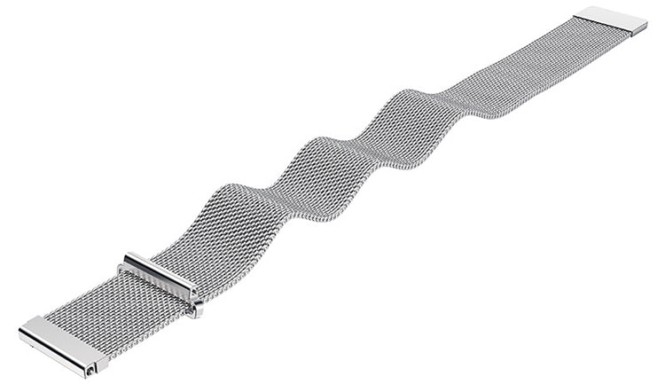 SYSTEM-S 20 mm Milanese metal strap slim for Samsung Galaxy Watch 4 Smartwatch