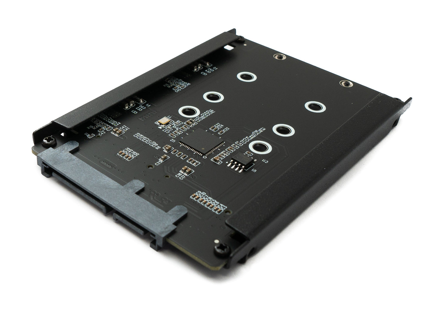 SYSTEM-S NGFF B+M Key Adapter 2x M.2 SSD Karte zu 2,5 Zoll SATA Combo HDD