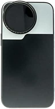 SYSTEM-S ND Vario Filter 37 mm 2 bis 4000 Neutraldichte mit Hülle für iPhone 14 Plus