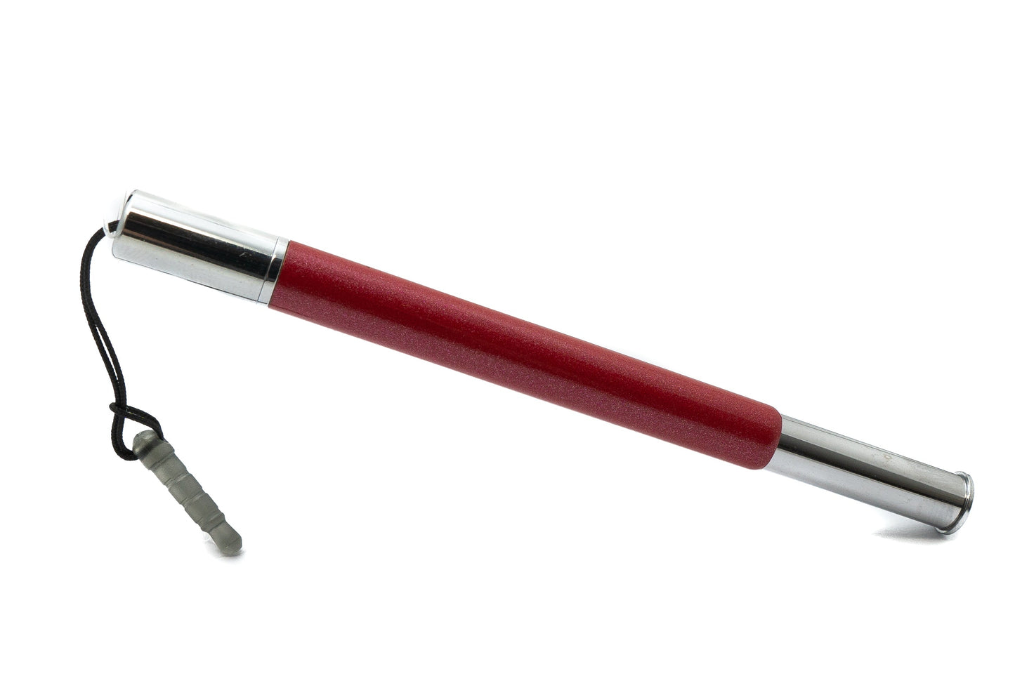 SYSTEM-S Touchpen Stylus aus Aluminium in Rot für Tablet Smartphone Laptop Surface