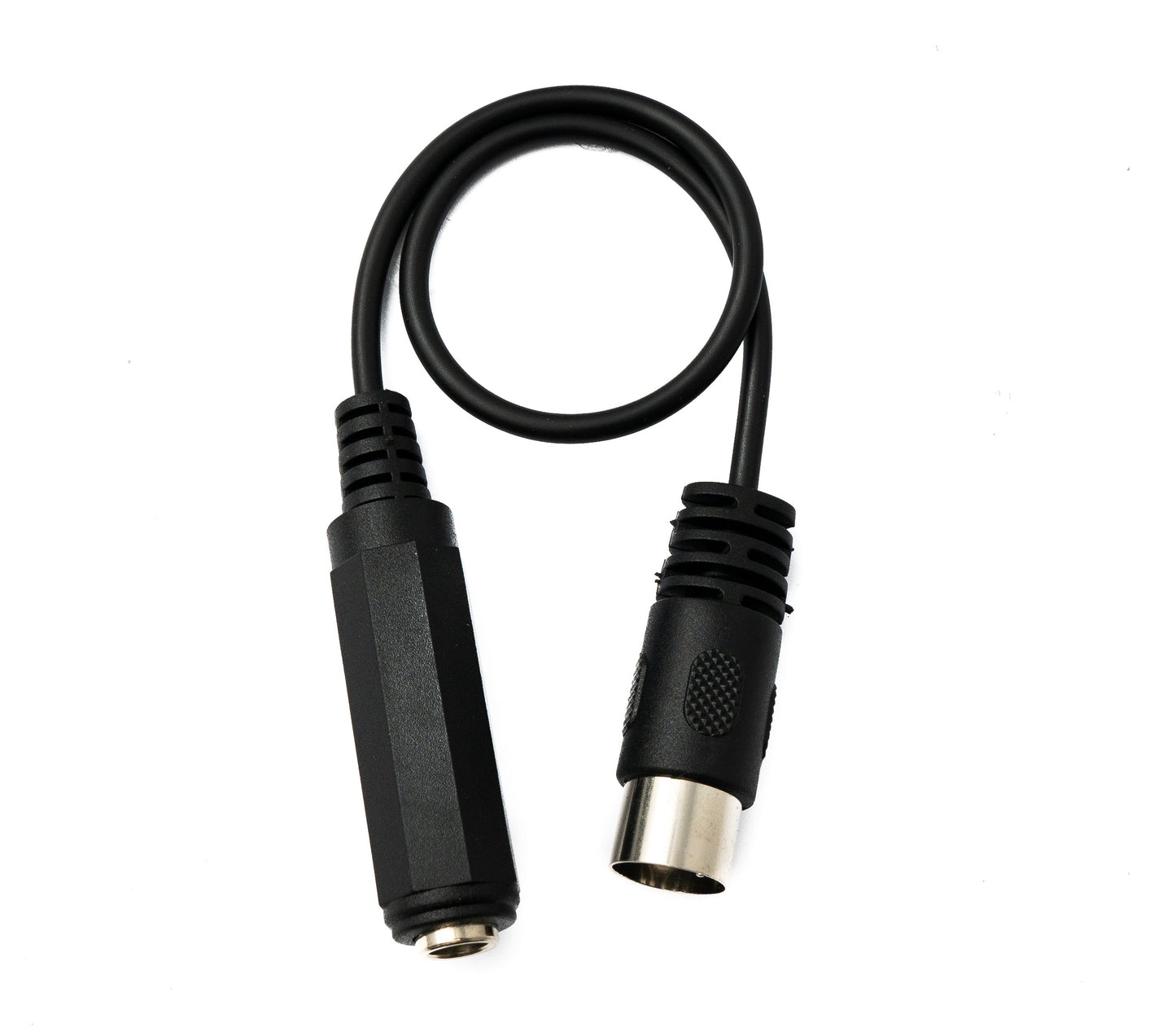 SYSTEM-S Audio Cable 30 cm DIN 5-pin plug to 6.35 mm TRS jack socket AUX