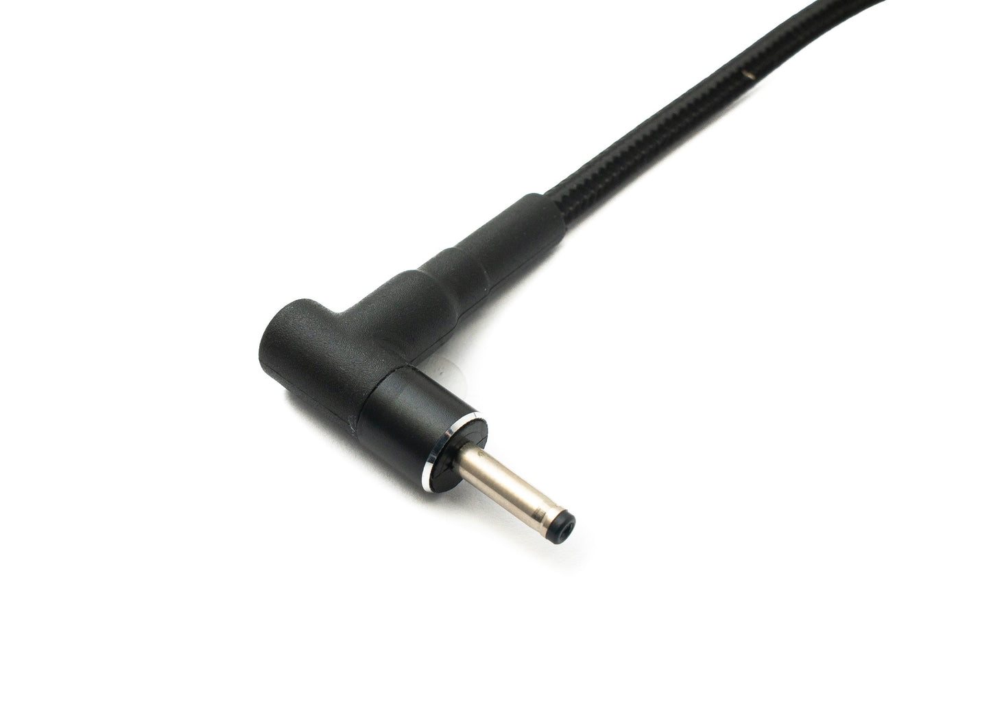SYSTEM-S DC 20V cable 15 cm 3.0 x 1.1 male to USB 3.1 Type C female braided angle