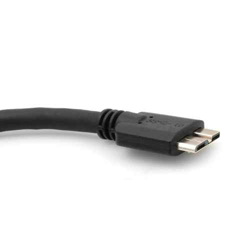System-S Kurzes Micro USB 3.0 (USB 3.0 Micro-B) Daten & Ladekabel 10 cm für Samsung Galaxy Note 3 - DREIKS