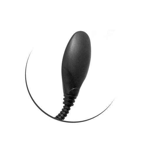 System-S Fahrrad Spiegel Rückspiegel mit Schwanenhals in Schwarz