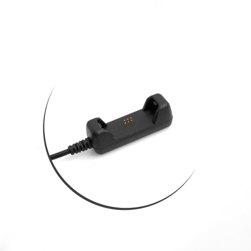 SYSTEM-S USB 2.0 Kabel 19 cm Ladekabel für Fitbit Flex 2 Smartwatch in Schwarz