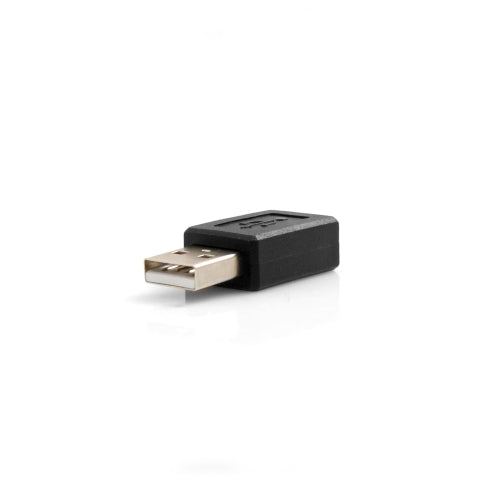 SYSTEM-S OTG Adapter USB A Male zu Micro USB Female Stecker 2.0