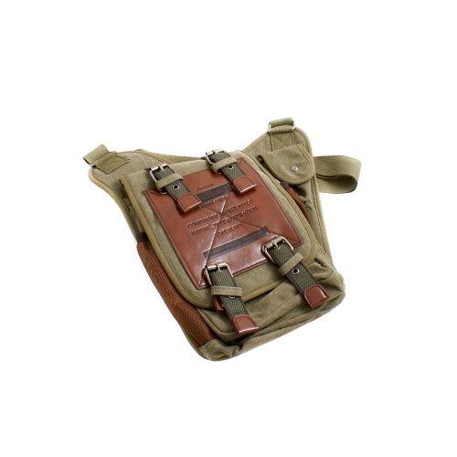 SYSTEM-S Universal Bag Underarm Bag Shoulder Bag with 7 Compartments in Green