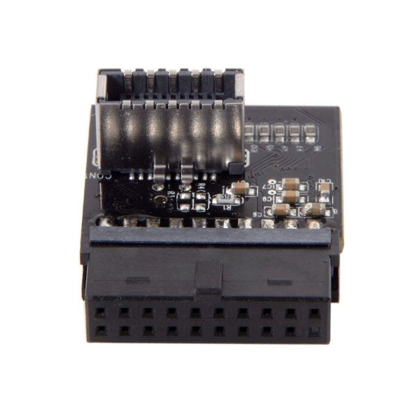 USB 3.1 adapter front panel header female to 20-pin male angle for mainboard