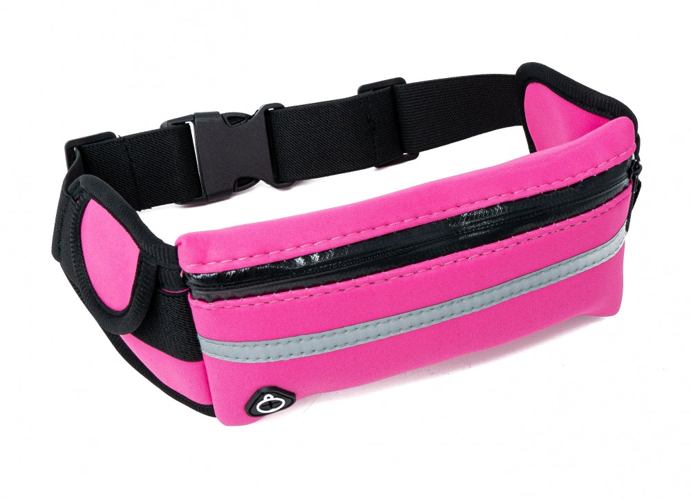 SYSTEM-S Bag Belt Bag Bum Bag with Bottle Holder in Pink