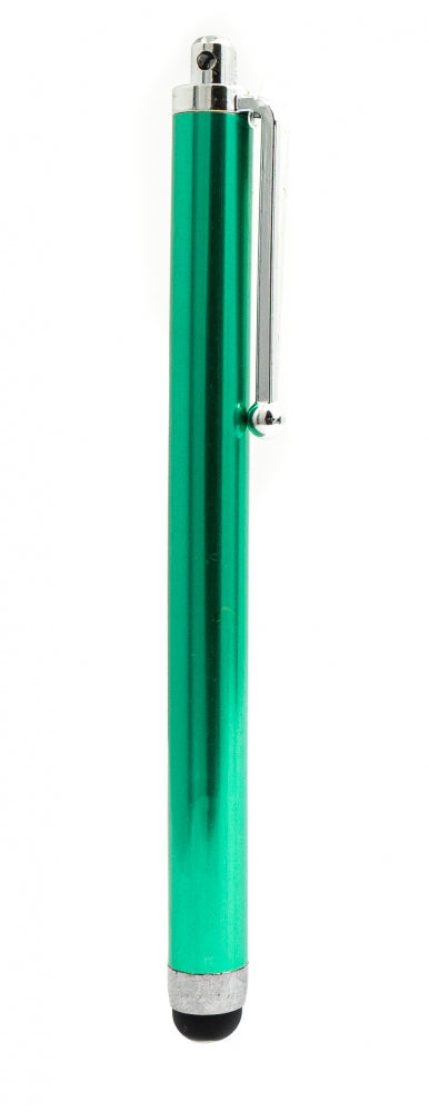 SYSTEM-S Touchpen Stylus aus Aluminium in Grün für Tablet Smartphone Laptop