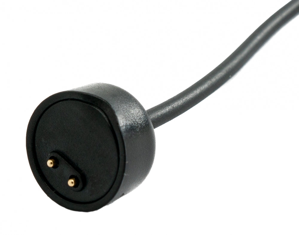 SYSTEM-S USB 2.0 Kabel 55 cm Ladekabel für Xiaomi Mi Band 6 Smartwatch in Schwarz