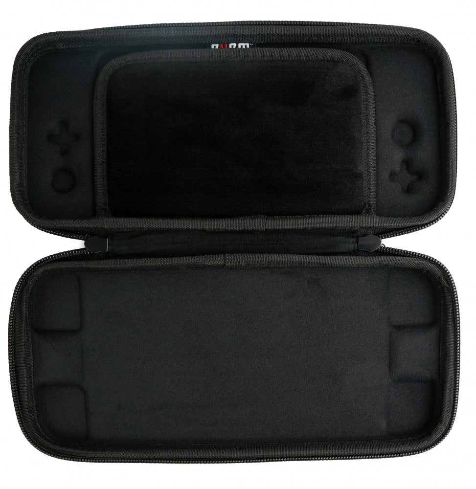 SYSTEM-S Protective Case with Space for Games in Black for Nintendo Switch