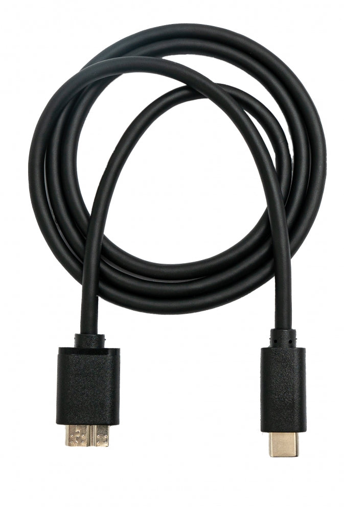 SYSTEM-S USB 3.0 cable 30 cm Type A female to female screw in blue