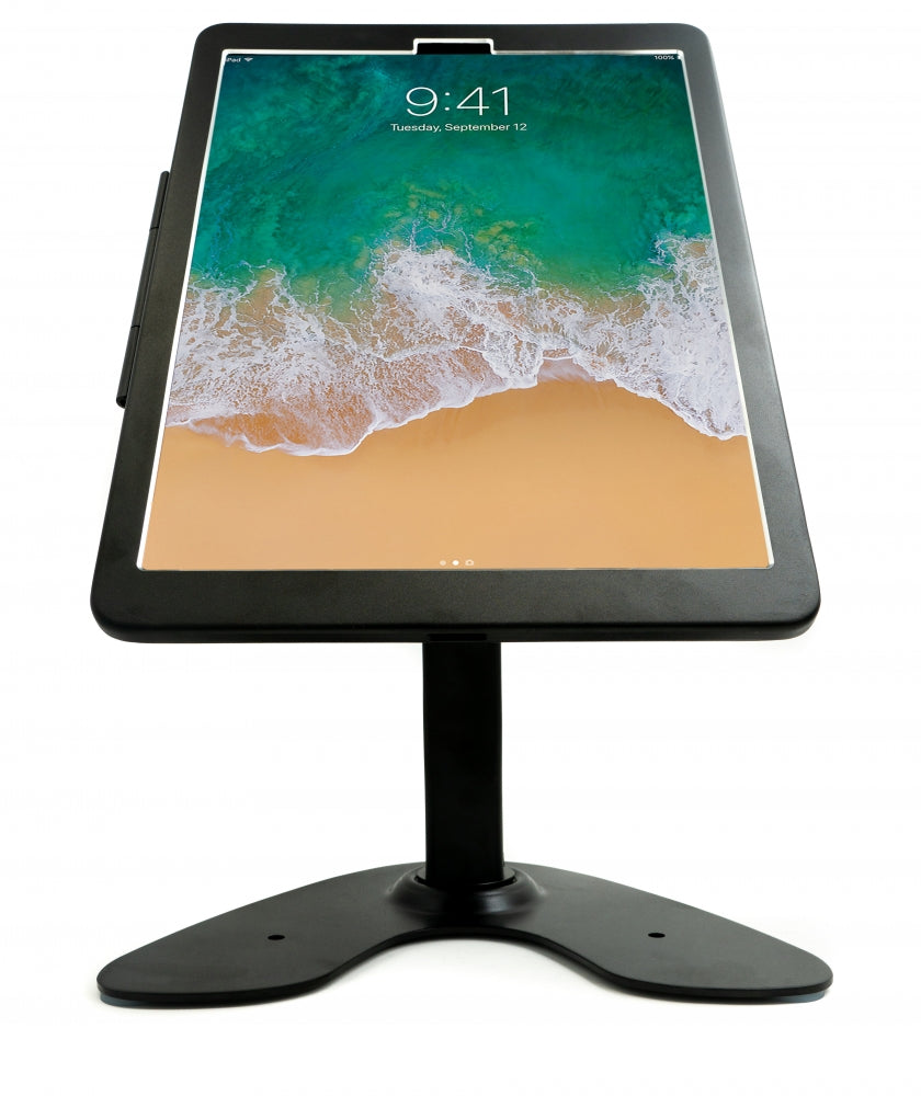 SYSTEM-S Tischständer Halterung Abschließbar für iPad Pro 12.9 Zoll 2021 2020 2018