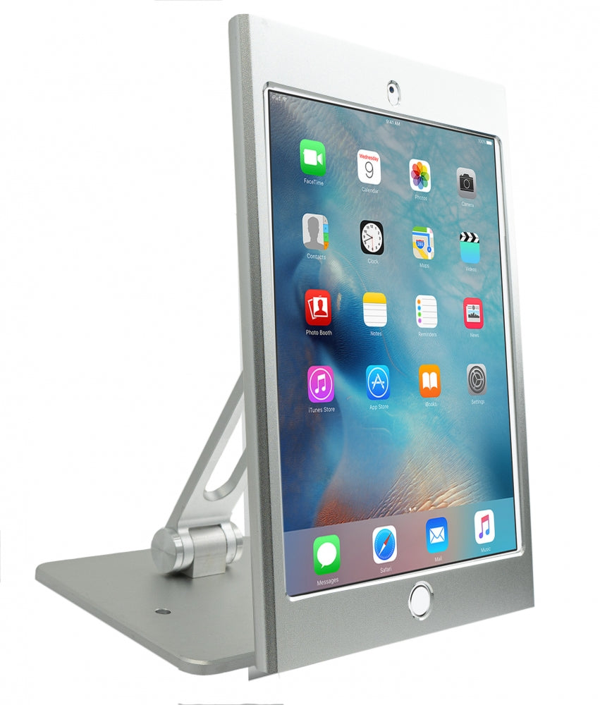 SYSTEM-S table stand holder lockable for iPad Mini 7.9" 2019 in gray
