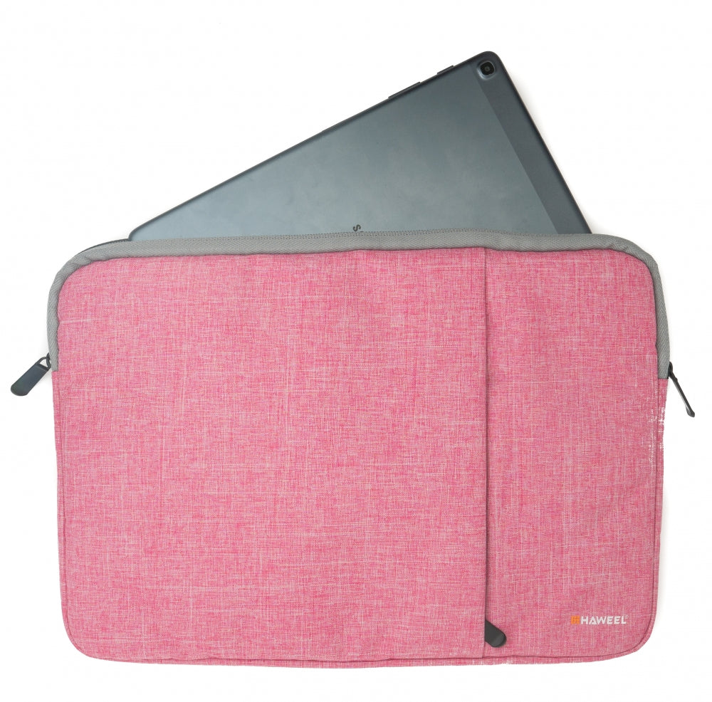 SYSTEM-S Schutztasche 12,9" gepolstert Tasche Case in Pink für Laptop Notebook Tablet