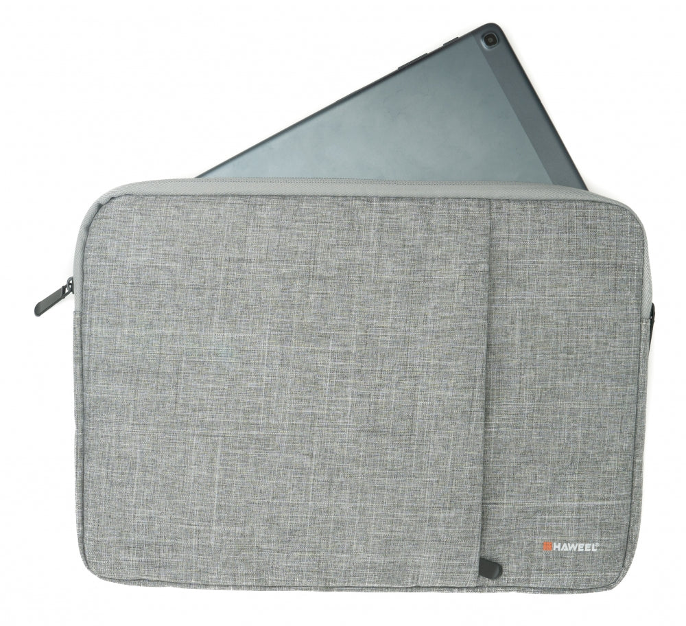 SYSTEM-S Schutztasche 12,9" gepolstert Tasche Case in Grau für Laptop Notebook Tablet