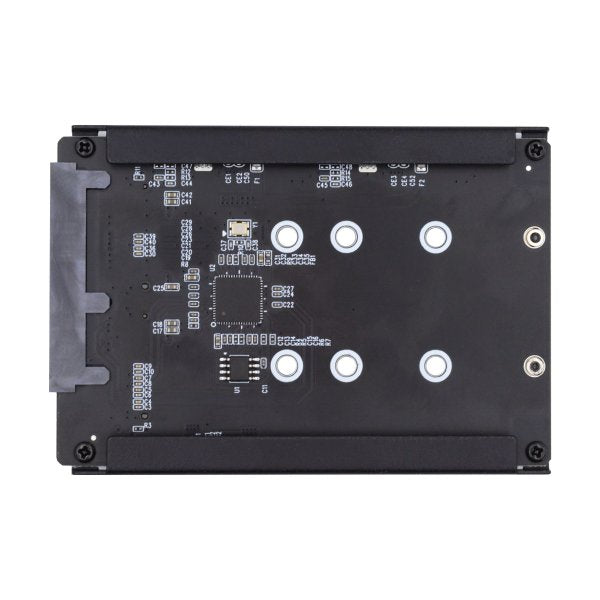 SYSTEM-S NGFF B+M Key Adapter 2x M.2 SSD Karte zu 2,5 Zoll SATA Combo HDD