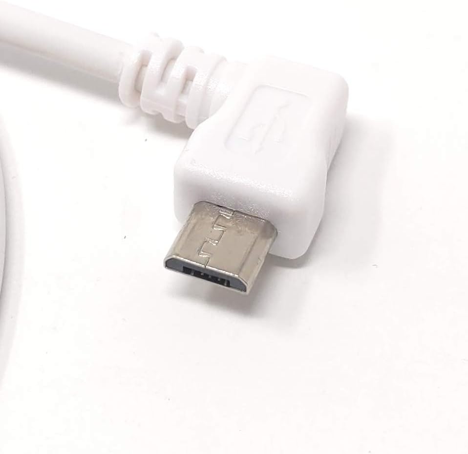 System-S USB A Stecker zu USB 2.0 Micro B Stecker Kabel Links Gewinkelt 30 cm
