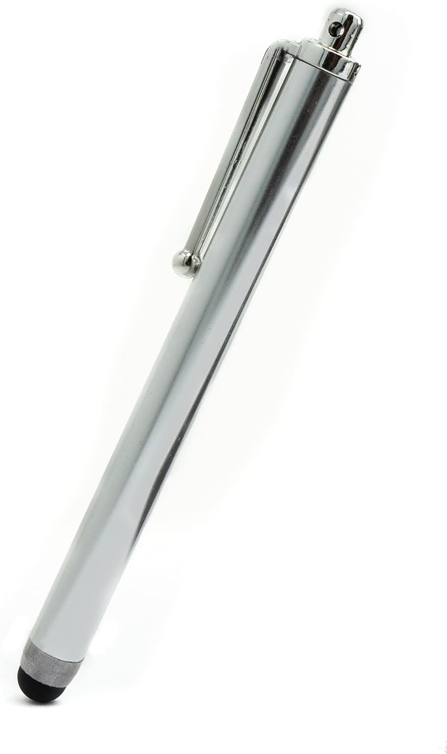 SYSTEM-S Stylus Touch Pen Silber für Smartphone Tablet PC PDA