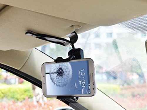 System-S Auto Kfz Halterung Golftaschen Sonnenblenden Clip Befestigung Autohalterung für iPhone 6 Plus 6S Plus - DREIKS