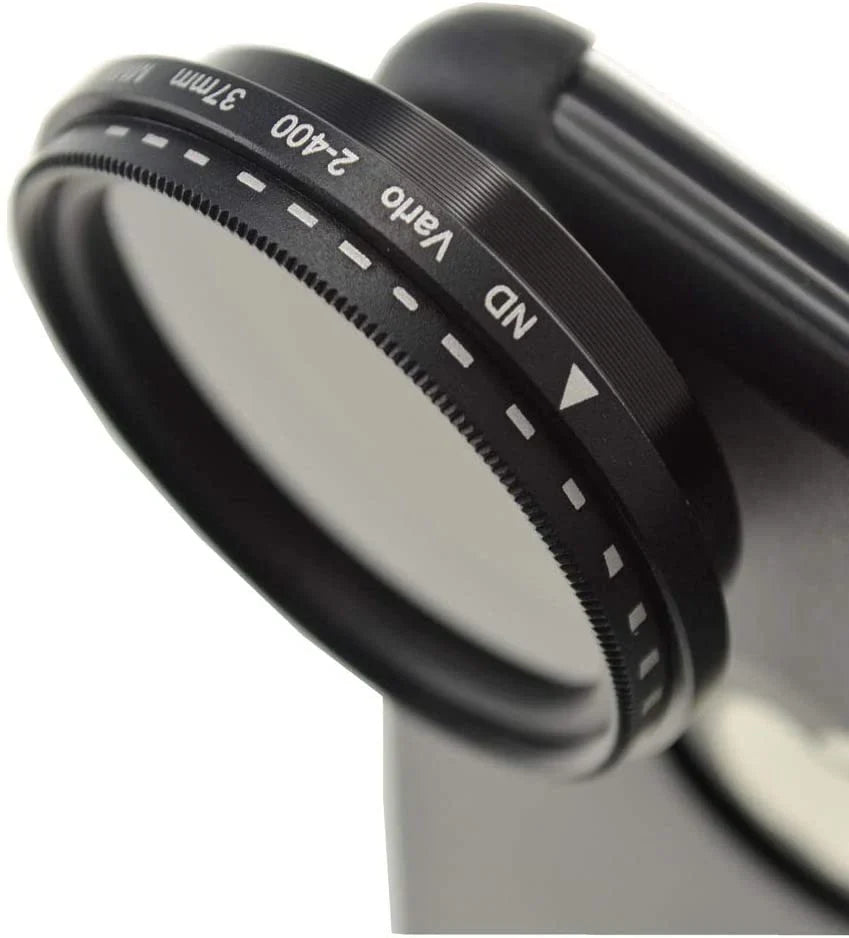 System-S Vario Neutral Density Filter ND Filter ND2-400 37mm Lens for iPhone 11 Pro