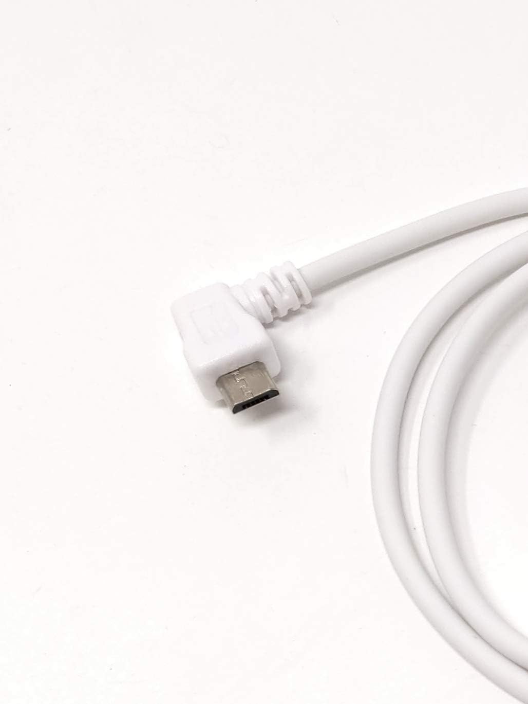 System-S Micro USB cable 20 cm plug 90° right angled to type A plug