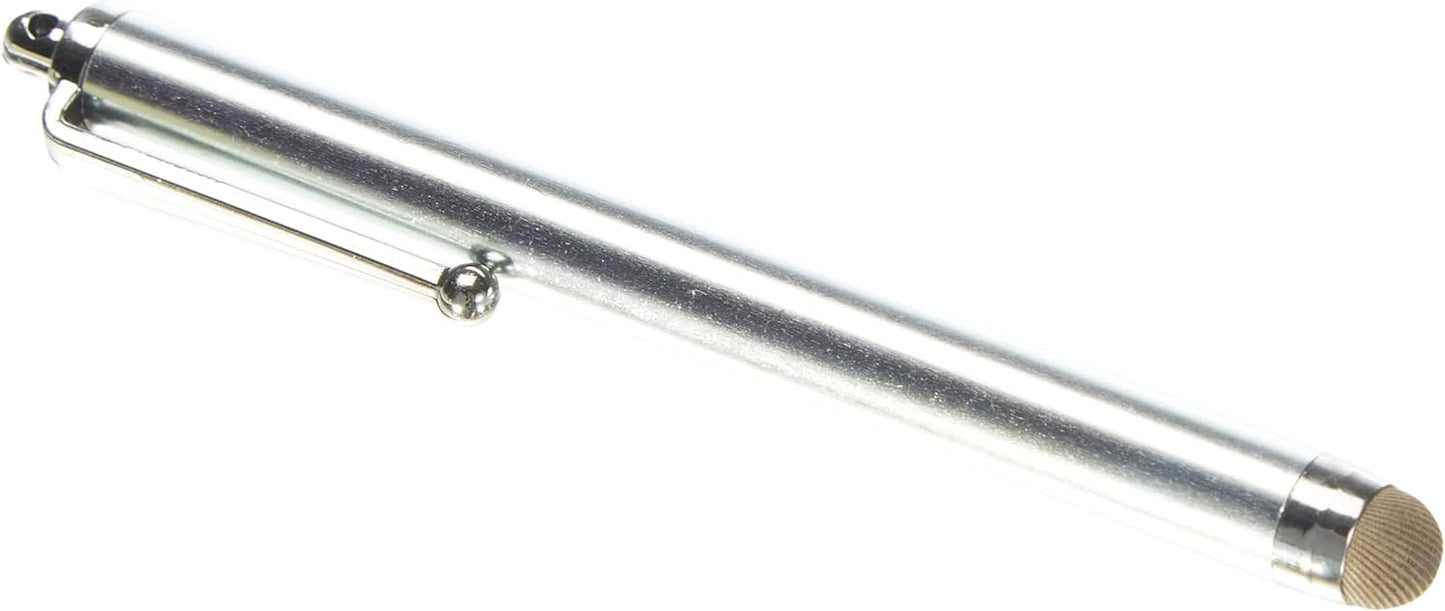 SYSTEM-S Stift Stylus Touch Pen Textil Spitze für Smartphone Tablet PDA