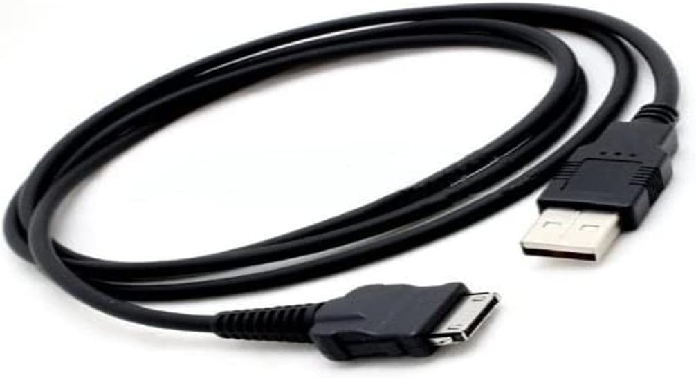 System-S USB Kabel - Daten und Ladekabel - für Sony Walkman NWZ NW NWZE NWZS Schwarz