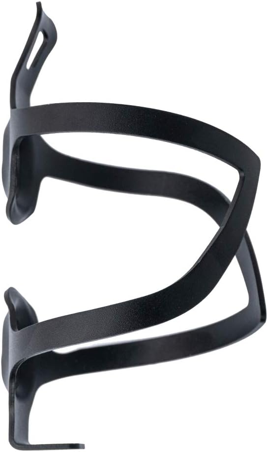 SYSTEM-S Fahrrad Flaschenhalter Halterung Befestigung aus Metall in Schwarz