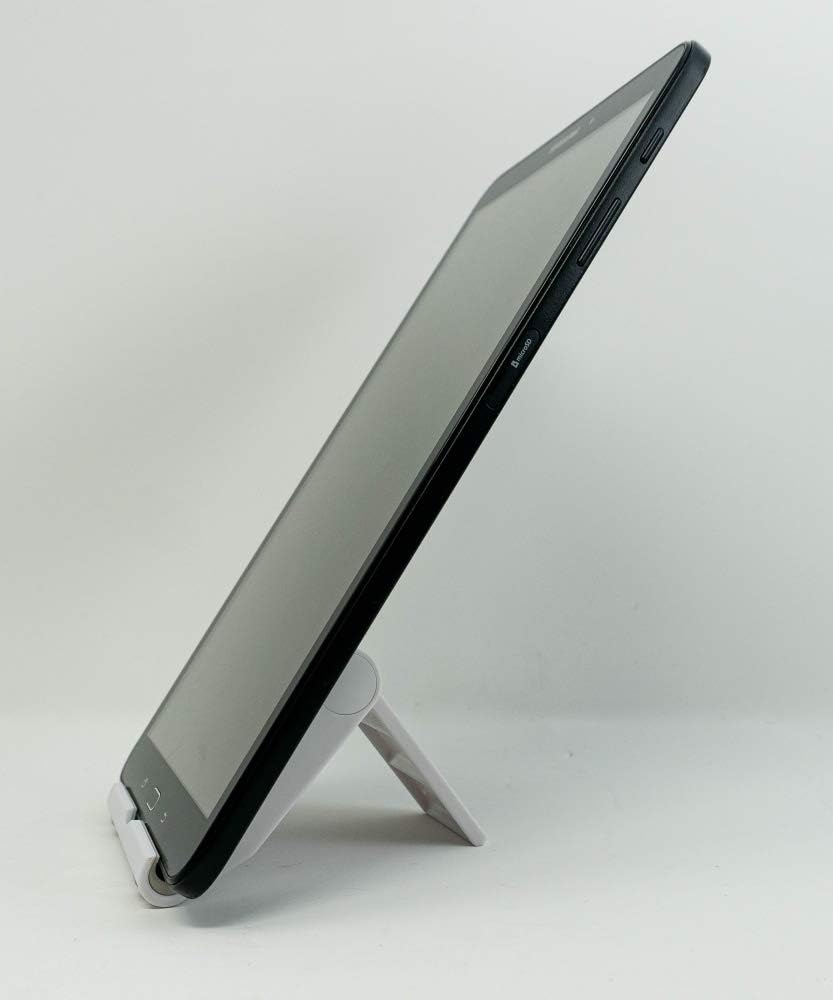 SYSTEM-S Stand Holder foldable adjustable in white for tablet and smartphone