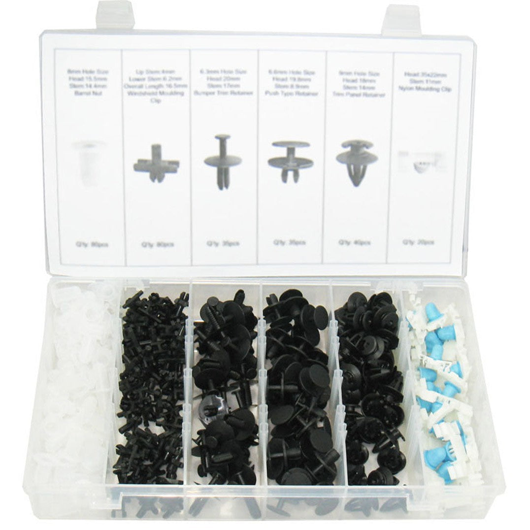 Befestigungsclips Sortiment für BMW & VW Spreiz Türverkleidungs Clips 290-tlg.