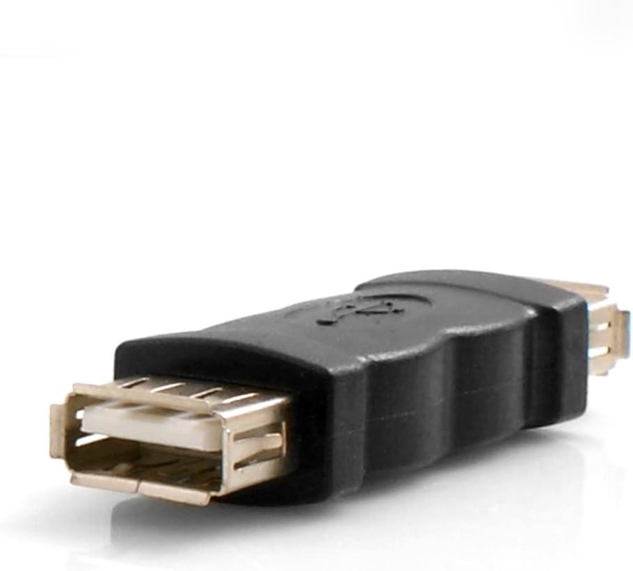 SYSTEM-S USB 2.0 Typ A Buchse auf Buchse Adapterkabel Adapterstecker Adapter Stecker
