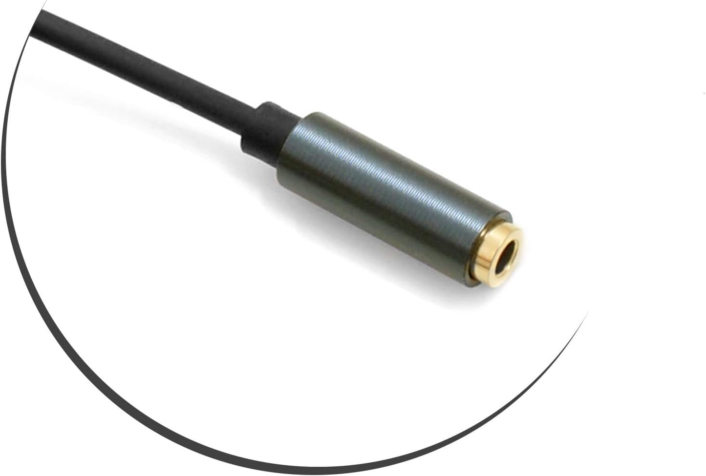 SYSTEM-S 3.5mm Klinke 4 Polig (male) auf 3.5mm Klinke AUX Stereo Buchse 200 cm (female)