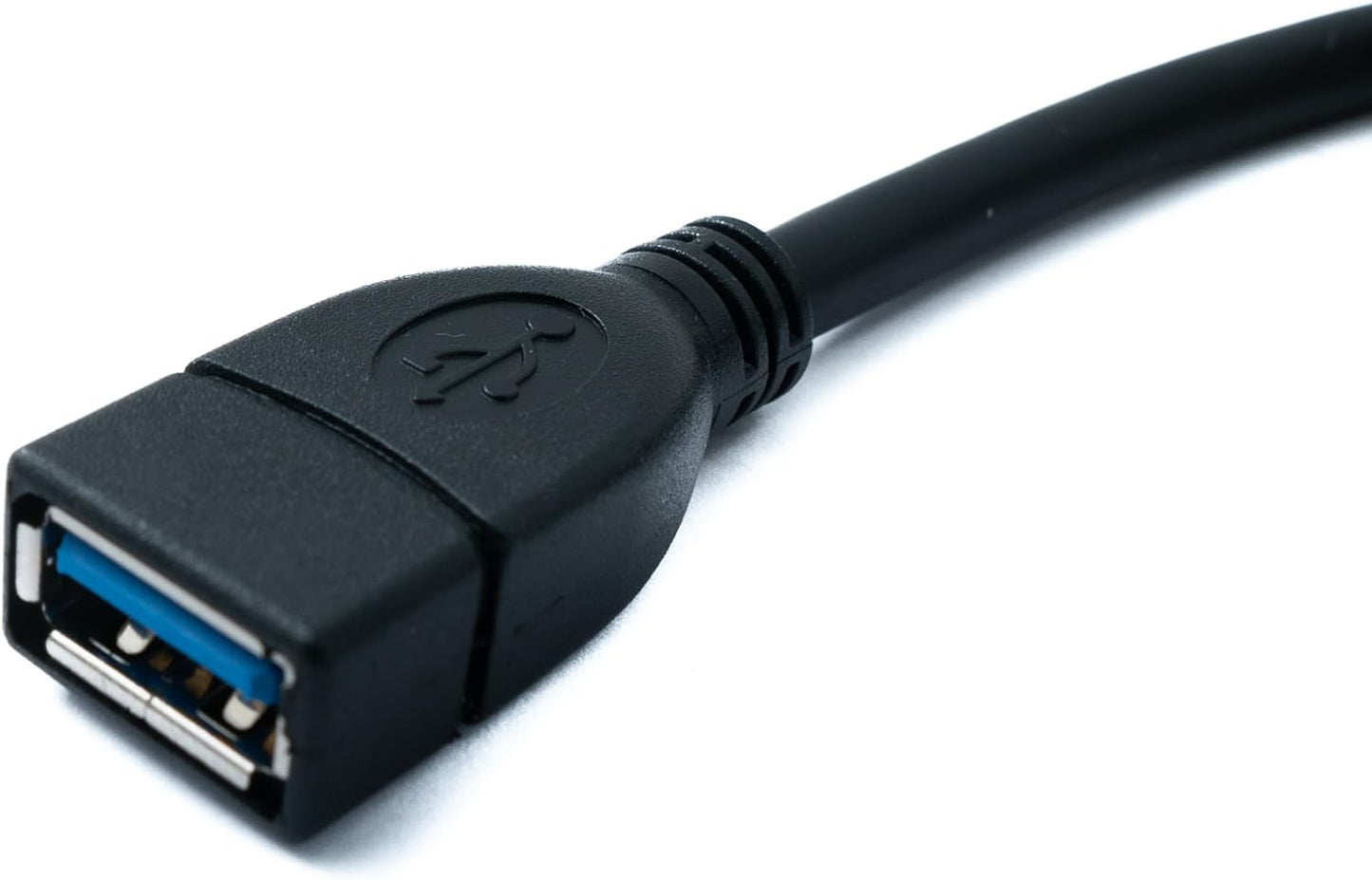 SYSTEM-S USB 3.0 Typ A (male) auf USB 3.0 Typ A (female) Kabel Verlängerungskabel 200 cm