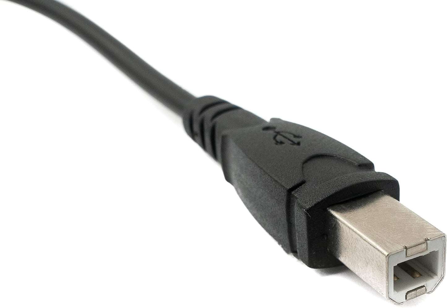System-S USB 2.0 Kabel 30cm Typ B Stecker zu 5 polig Leiterplattenstecker Schwarz