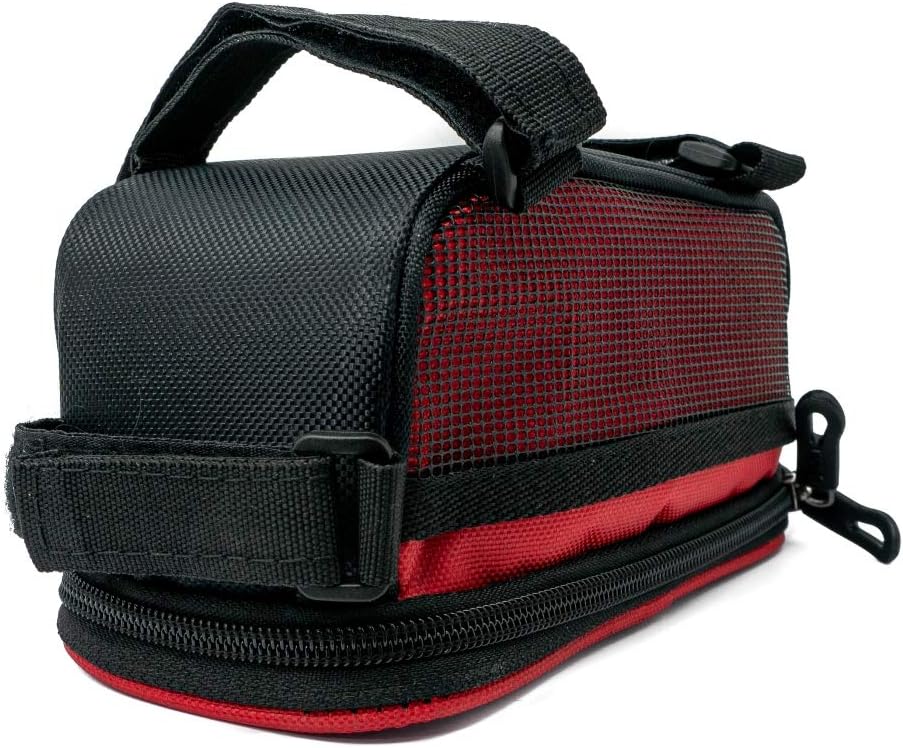SYSTEM-S Bicycle Bag Holder in Red Mount for Smartphone