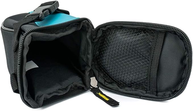 SYSTEM-S bicycle saddle bag holder attachment waterproof in light blue