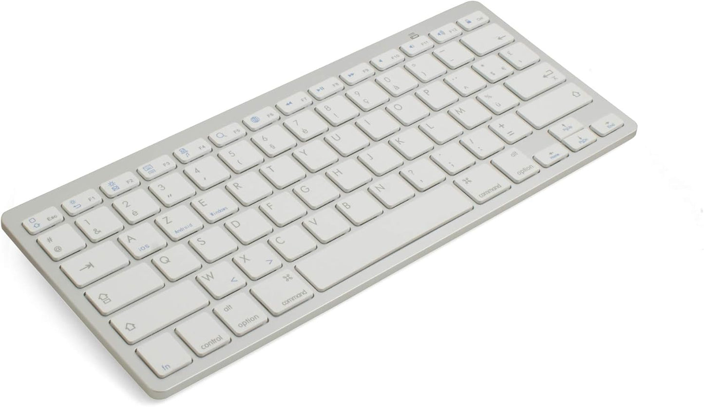 System-S Wireless Kabellose Tastatur Keyboard Azerty Frankreich