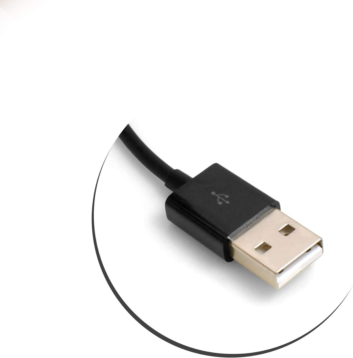 System-S USB 3.1 Typ C gewinkelt zu USB A 2.0 Kabel 200 cm