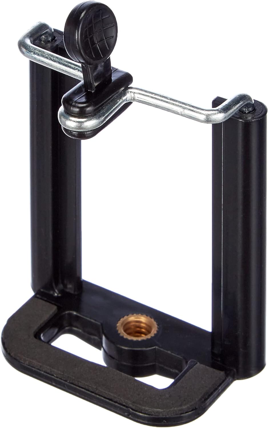 SYSTEM-S Stativ Halter Adapter Aufsatz 1/4 Gewinde für Handy smartphone Digitalkamera 55 mm - 85 mm