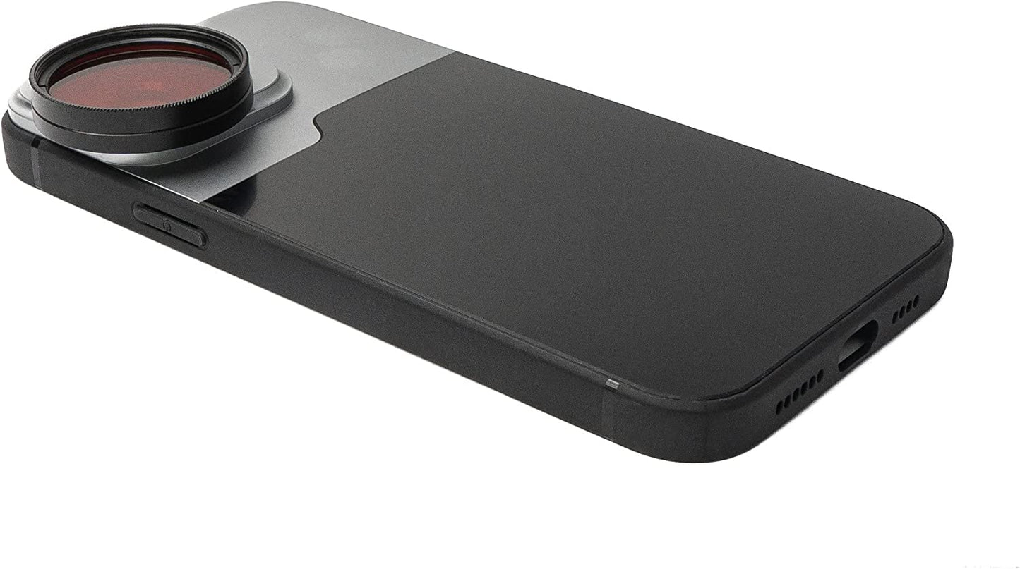 SYSTEM-S Farbfilter Set 37 mm 6 Stück Farbe Filter für Fotografie für iPhone 14 Pro Max