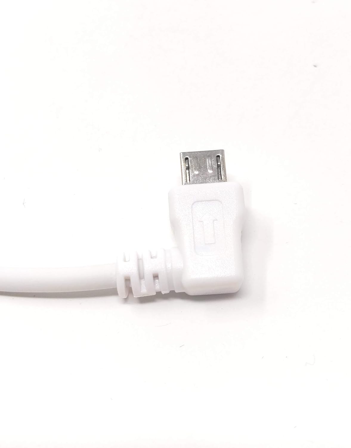 System-S USB A male to USB 2.0 Micro B male 10 cm left angle