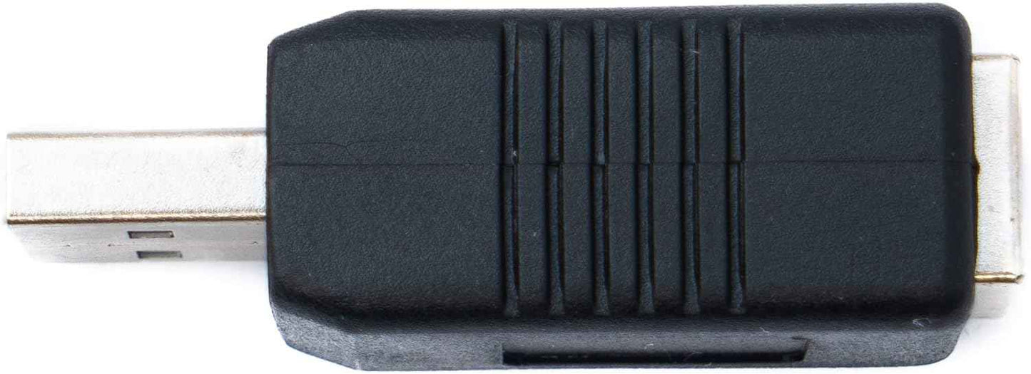 System-S USB A male auf USB B female Adapterstecker Converter Konverter Adapter - DREIKS