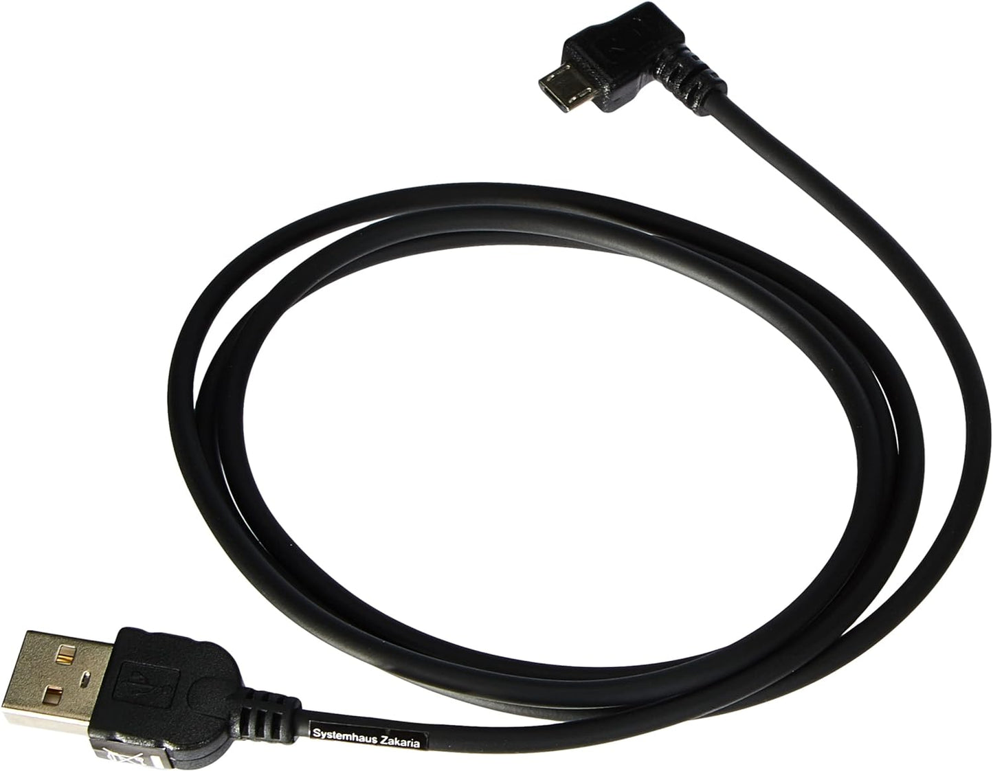 System-S Micro USB Kabel Datenkabel Ladekabel Winkelstecker 100 cm